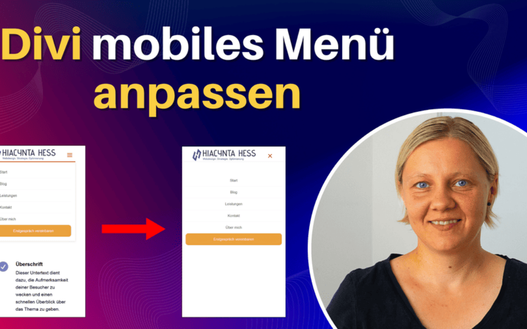 Mobiles Menü auf die volle Breite und Höhe einstellen